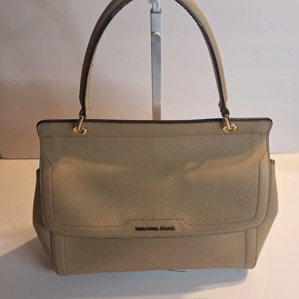 Michael Kors Satchel Flap Saffiano Leather Women's Handbag